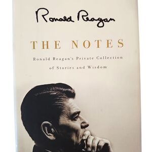Book Ronald Reagan Vintage First Edition The Notes Stories and Wisdom